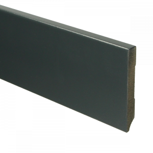 MDF Moderne plint 90mm voorgelakt RAL7016